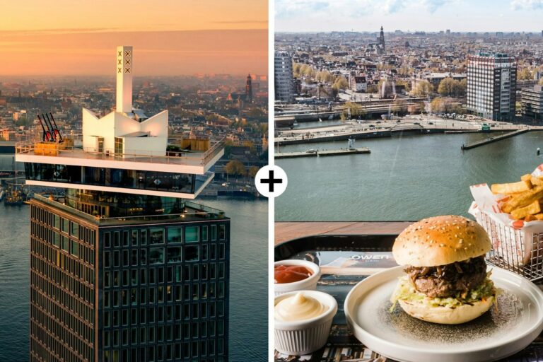 A’DAM Lookout: Entry Ticket + Burger Menu