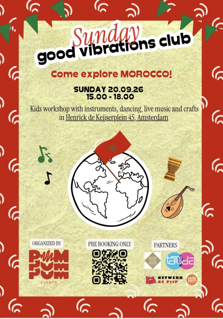 Sunday Good Vibrations Club – explore Morocco