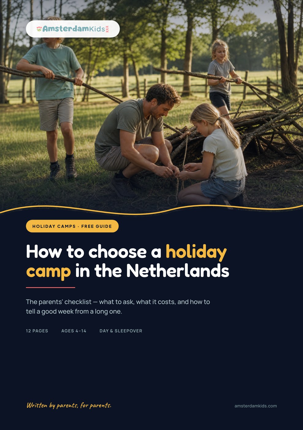 First page of the guide