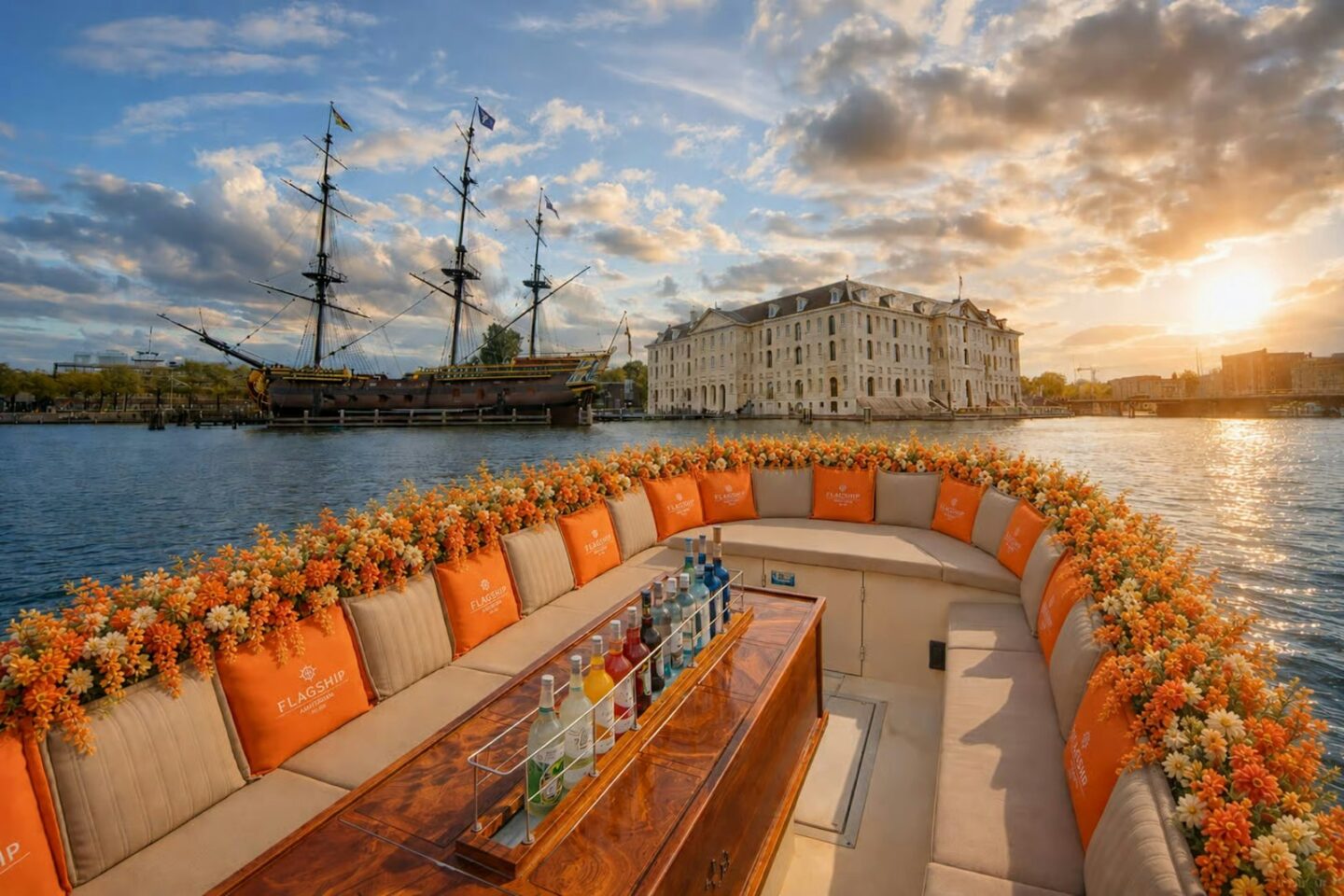 Luxury Cruise with Onboard Bar