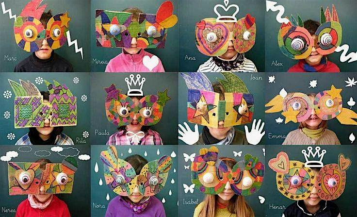 Kinderboekenweek: Crafting masks 6+